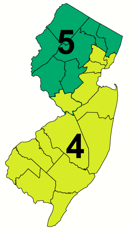 NJ Climate Zone Map